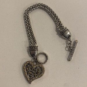 Brighton heart toggle bracelet